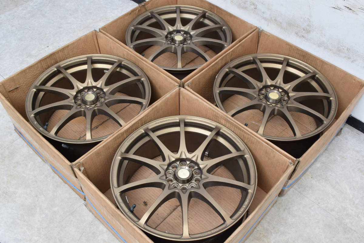 18インチ RAYS レイズ CE28N VOLK PCD100 7.5J 7.5j CE28 RACING 4本 