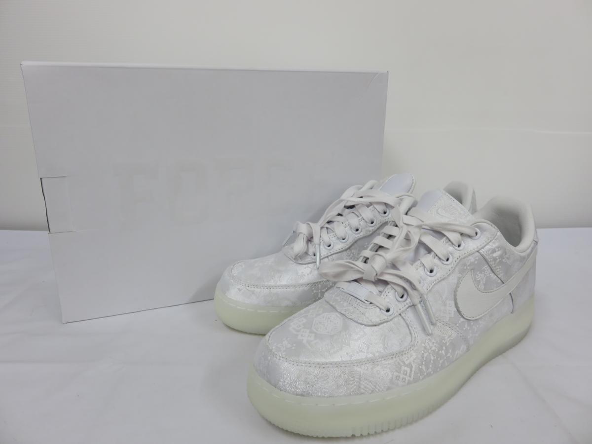 フラ徳山)美品 NIKE ナイキ スニーカー AIR FORCE 1 PREMIUM CLOT エア