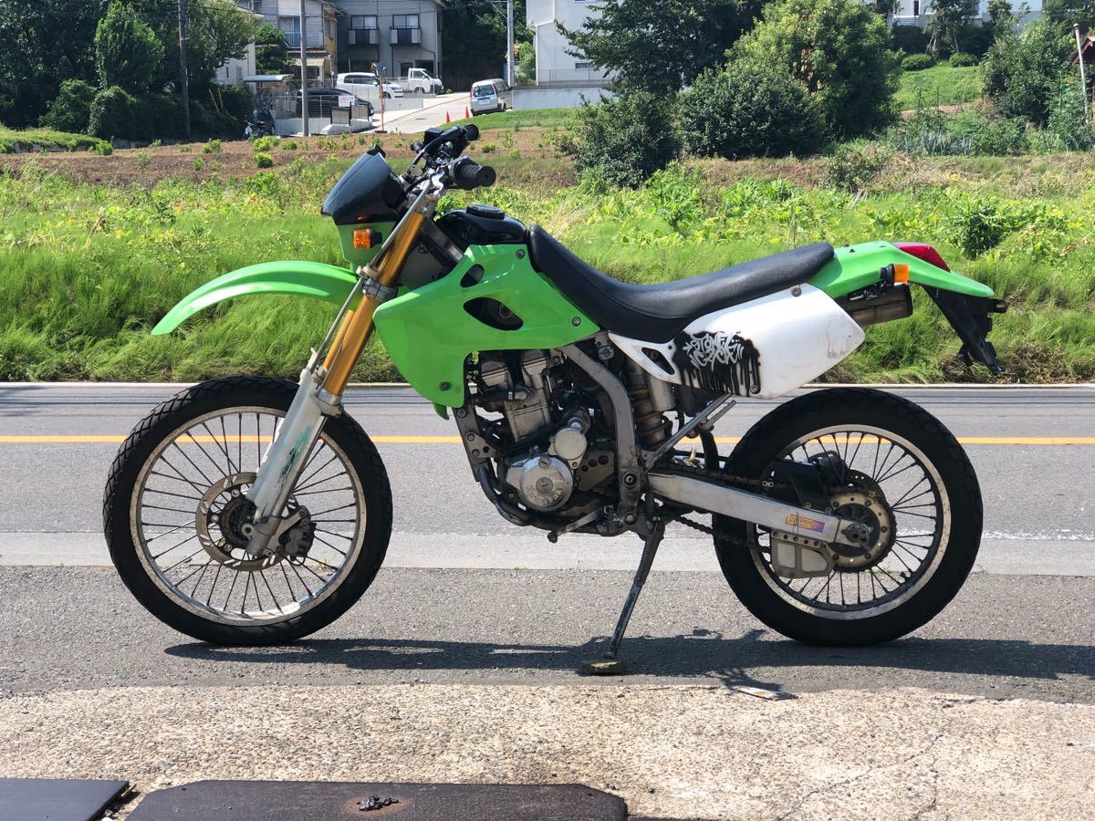 KLX250 実働 書類付 ジャンク 部品取り 売り切り 横浜市より 