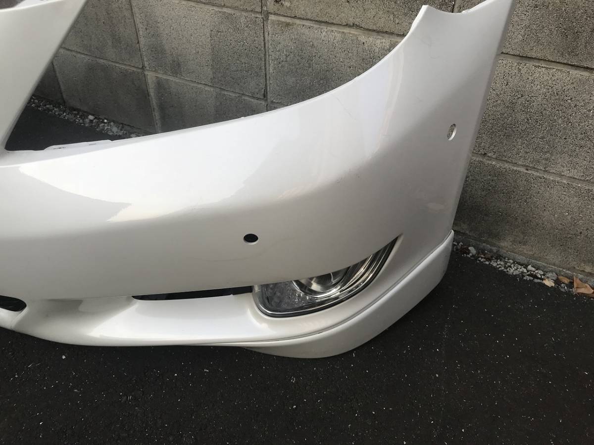 ◇レクサス LS 460 Ver SZ 中期 フロントバンパー ASSY パール 純正 