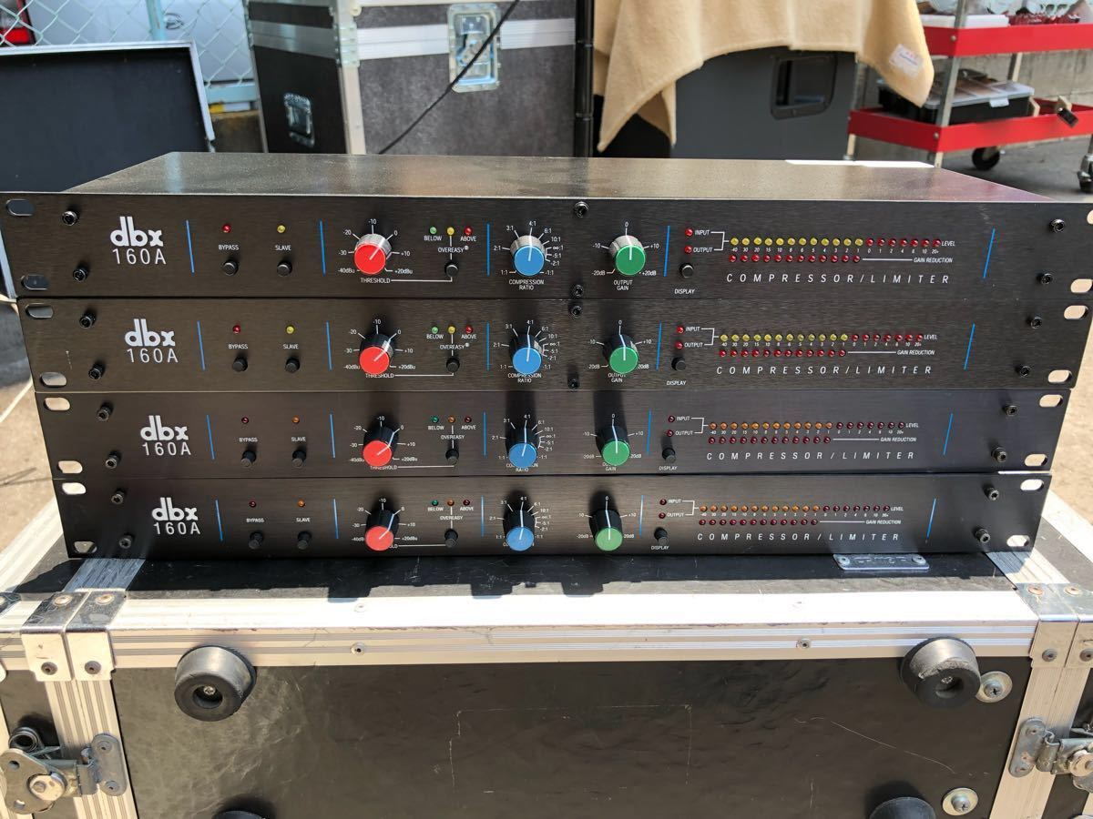 【良品】dbx コンプレッサー リミッター DBX 160A ① 良品】dbx コンプレッサー リミッター DBX 160A ① ② dbx 160A dbx