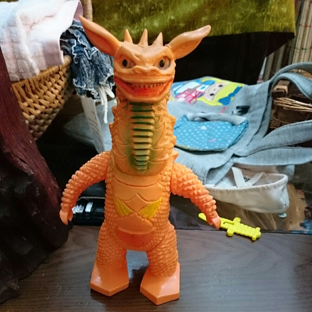 当時物 マルサン 円谷プロ 怪獣 昭和 ◇マルサン ギャンゴ◇ソフビ 
