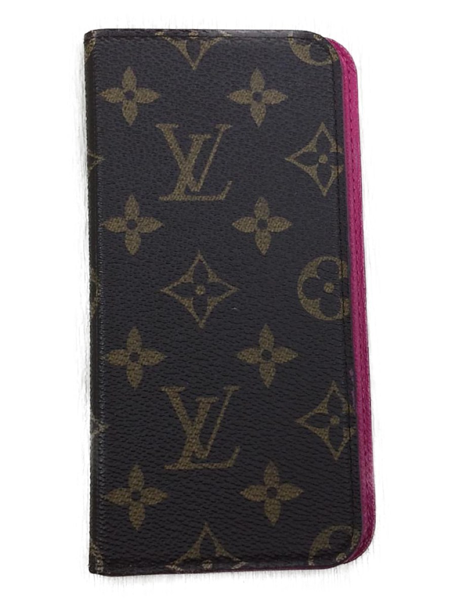 安い，100%新品 LOUIS VUITTON iphone6+ フォリオ_モノグラムキャンバス/PVC/BRW(その他)｜売買されたオークション情報、yahooの商品情報をアーカイブ公開 - オークファン その他