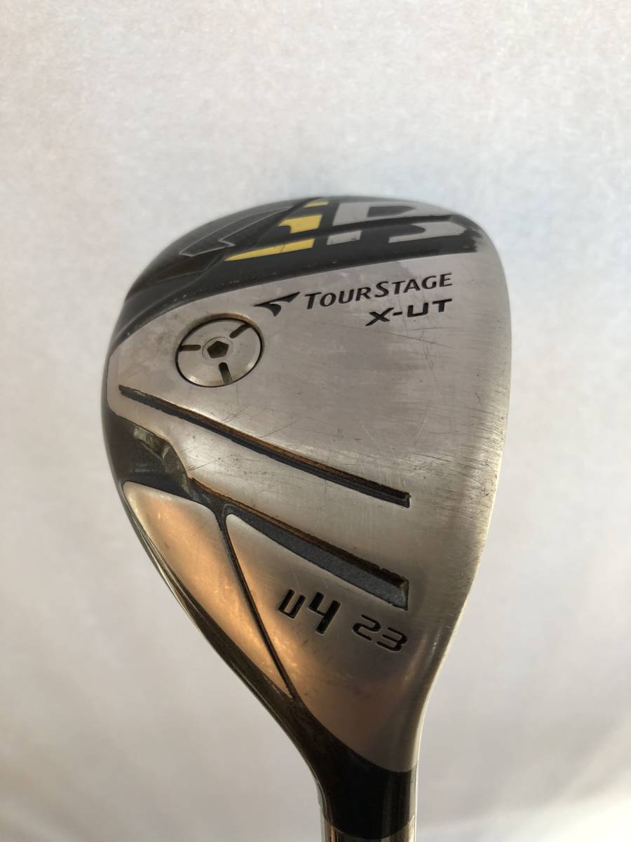 美品 ツアーステージX-UT U4 23度 S スポーツ別 男性右きき用 【公式通販】