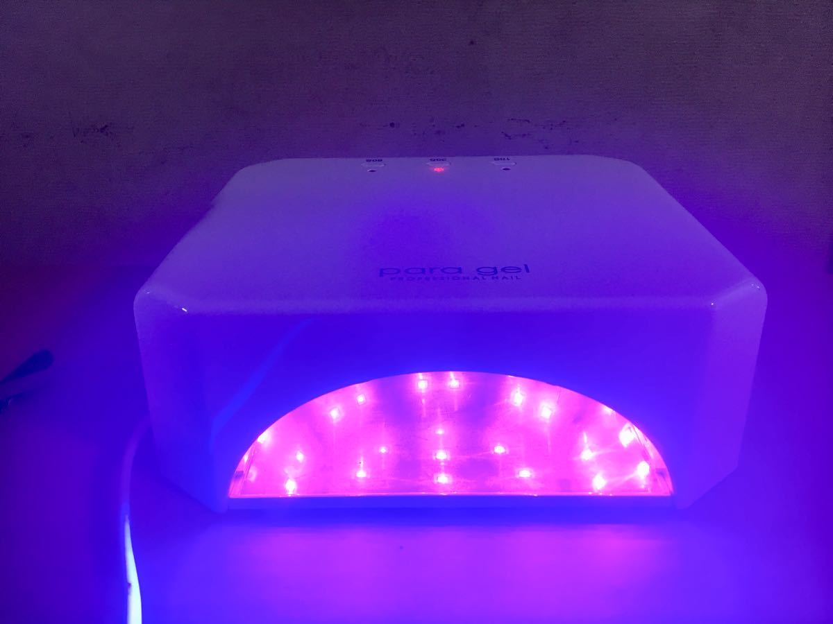 para gel】 パラジェル パラライト LED-18W 送料込み】7307 パラジェル