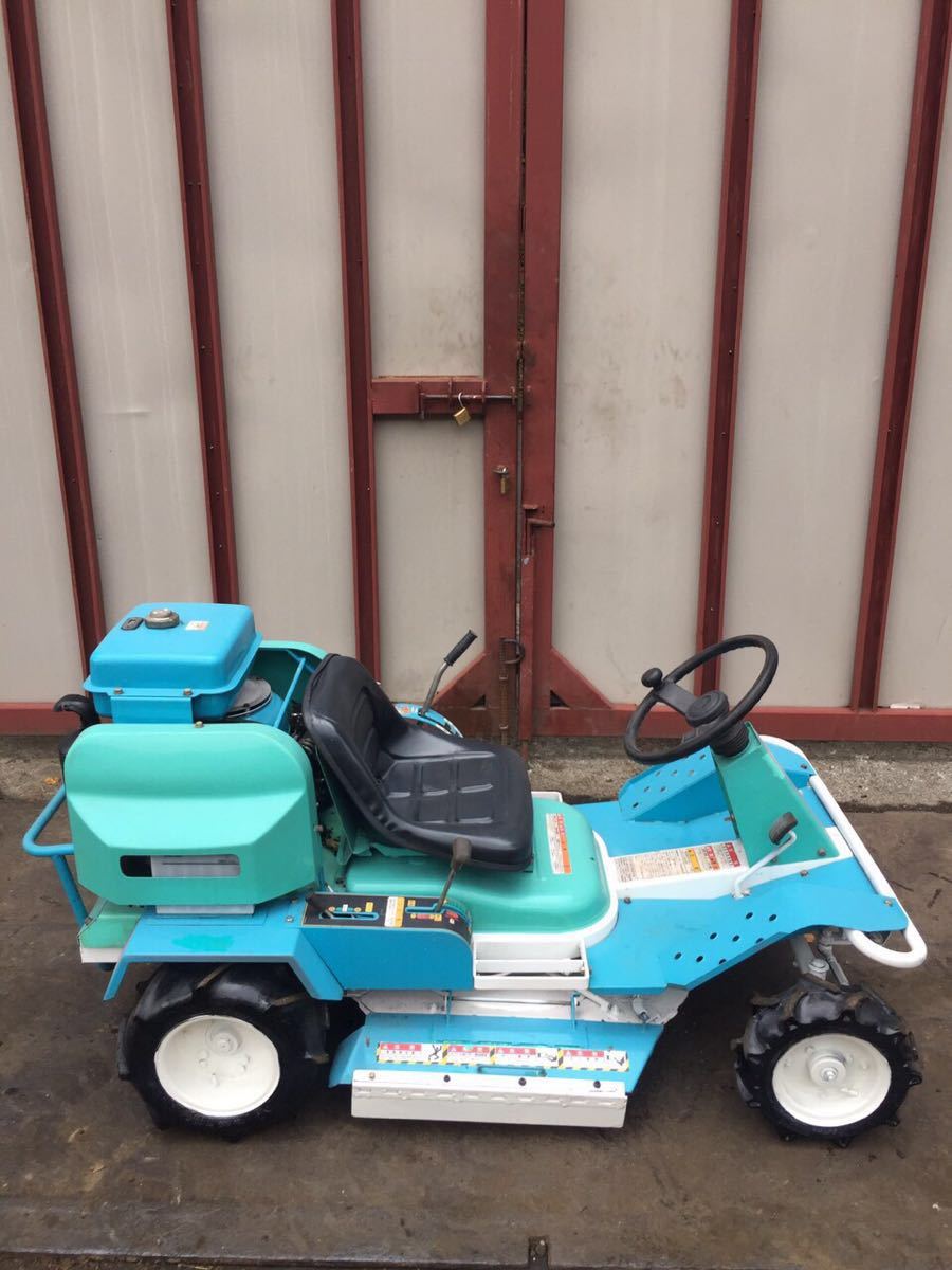 【中古】乗用草刈機 芝刈機 SRM831VH 佐藤製作所 サトー サンケー 草刈機 農業機械 農機_3