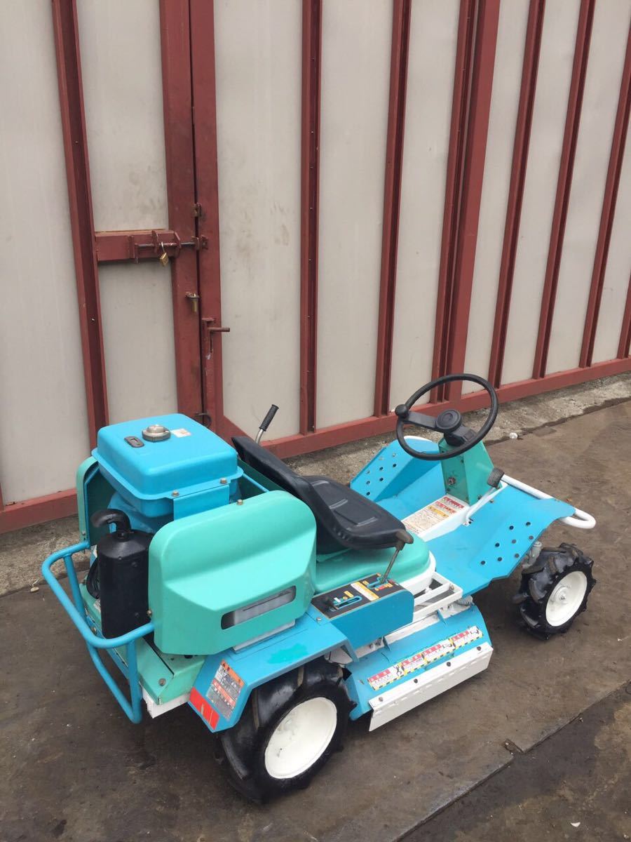 【中古】乗用草刈機 芝刈機 SRM831VH 佐藤製作所 サトー サンケー 草刈機 農業機械 農機_4