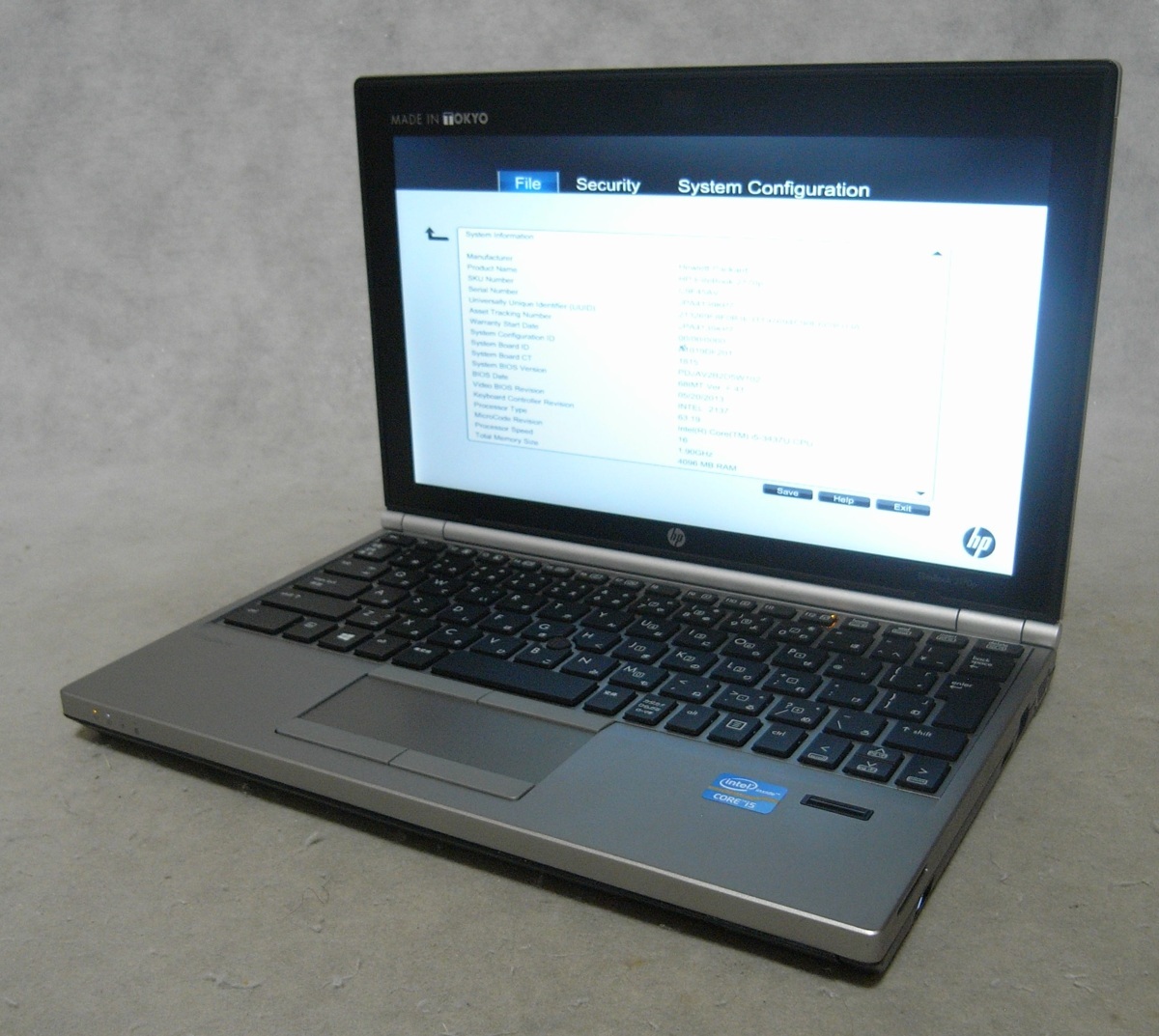 HP Compaq nx6325 hpノートパソコン compaq nx6325 windows XP