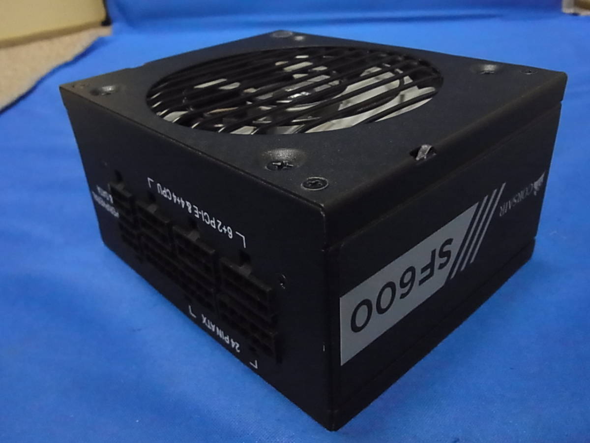 Corsair 600W SFX電源ユニット SF600 CP-9020105-JP 中古品 SF600 SFX