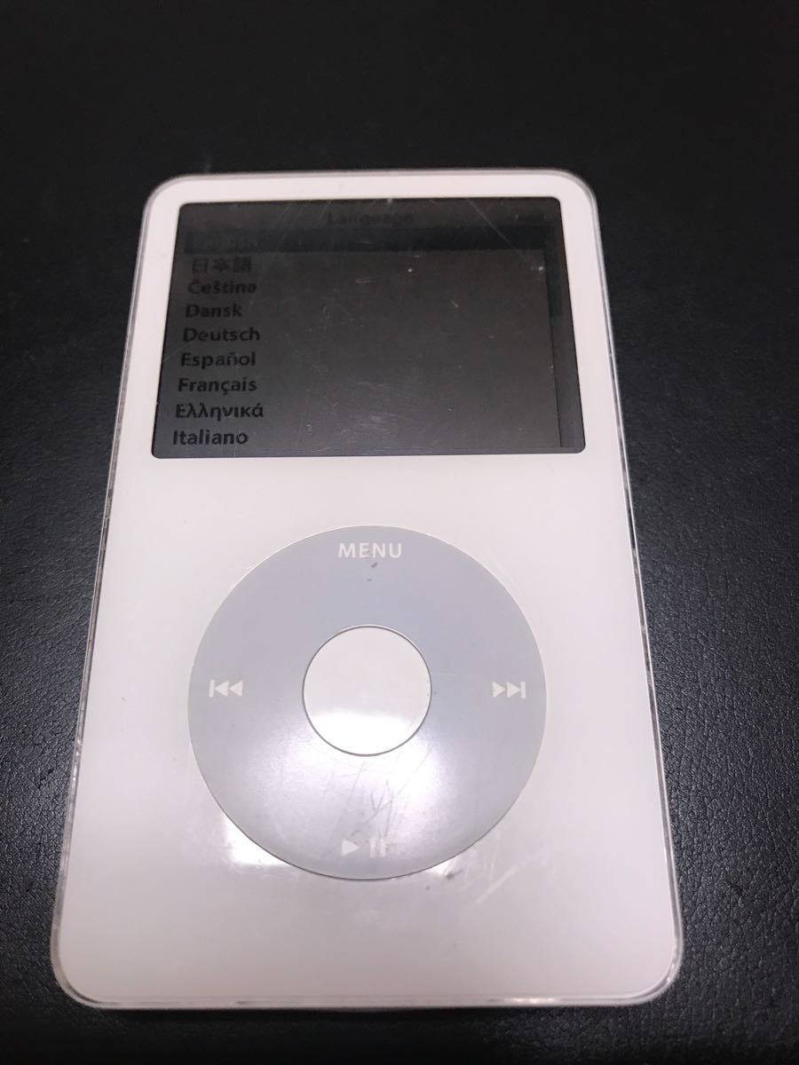 ☆送料205円☆iPod 30GB 本体のみ 使用不具合なし ジャンク扱い出品