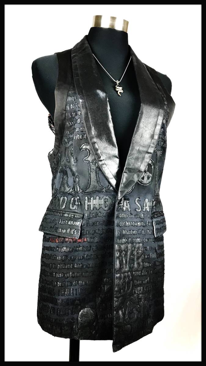 クリアランス販売中 Roen 15SS PAPER GILET ジレベスト 46(M) 美品 