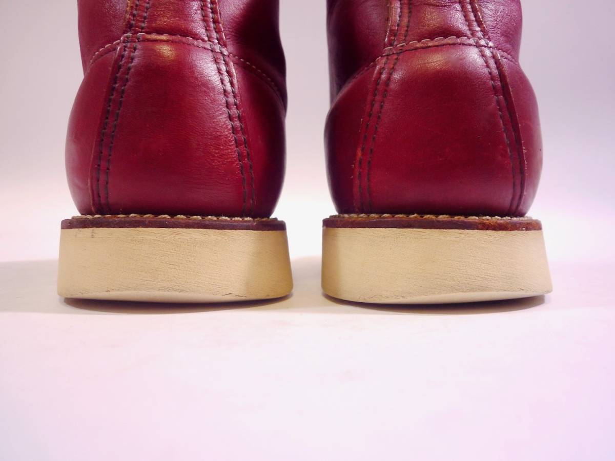 極上革質90年代 REDWING 超希少 四角犬タグ 8875 アイリッシュセッター
