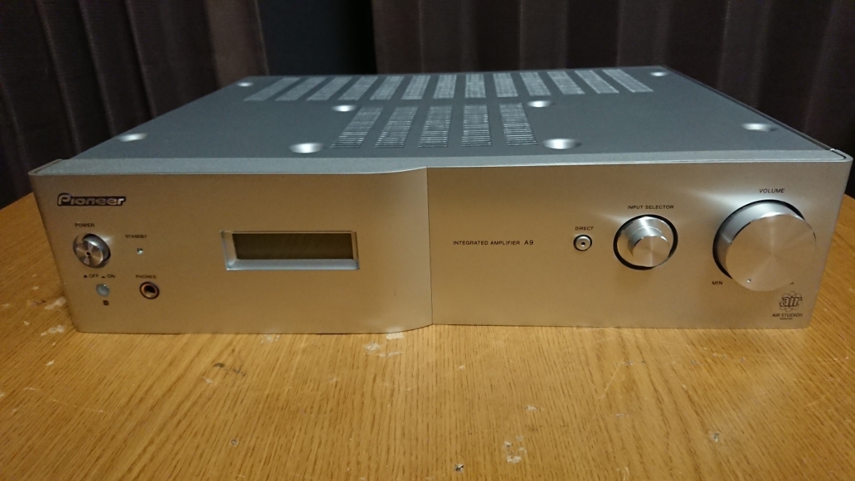 パイオニアPIONEERプリメインアンプ A-A9 電源が入らない完全ジャンク