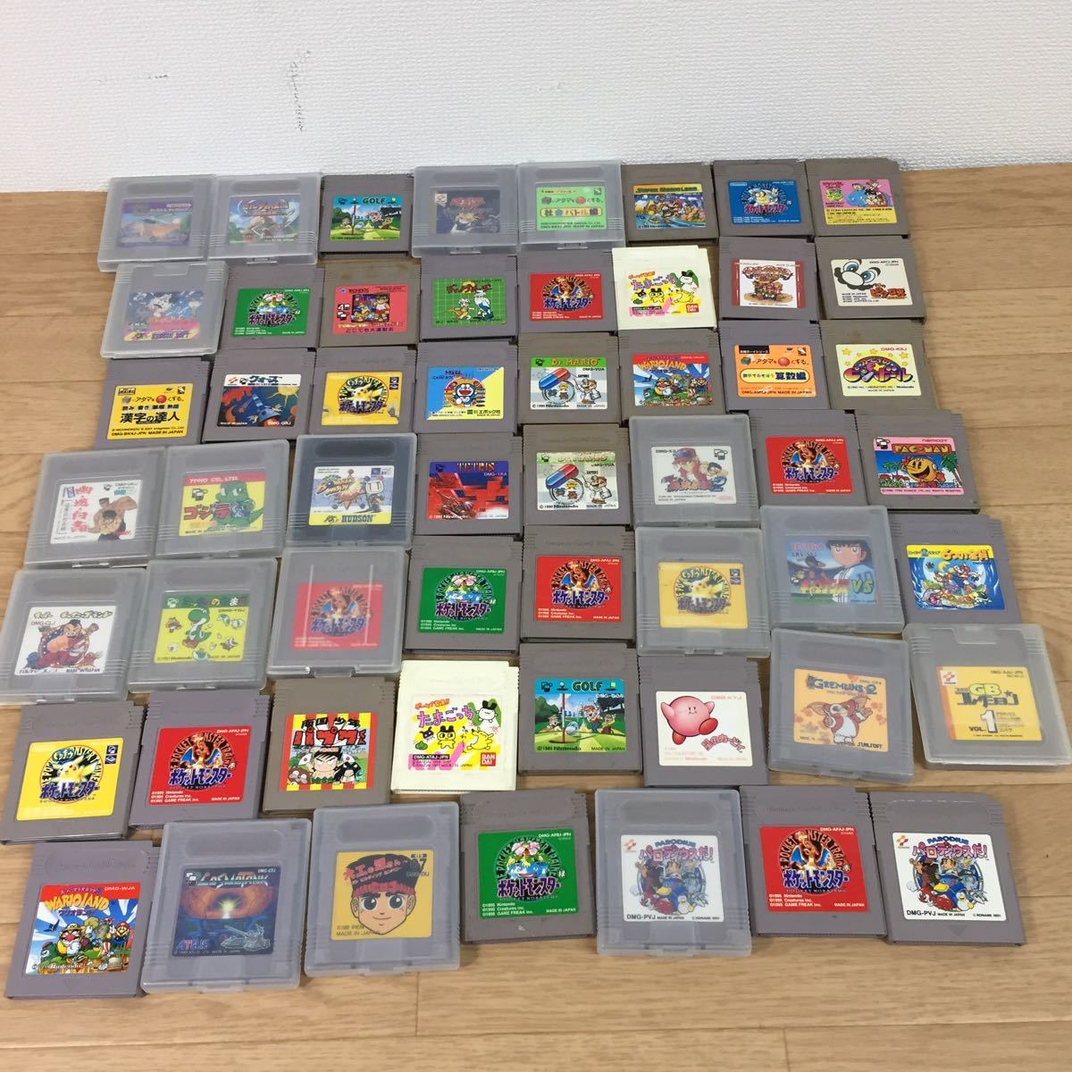 最安値，新品 ジャンク Nintendo ゲームボーイ ソフトいろいろ 55本 まとめてセット JKY30A(タイトル)｜売買されたオークション情報、yahooの商品情報をアーカイブ公開 - オークファン タイトル