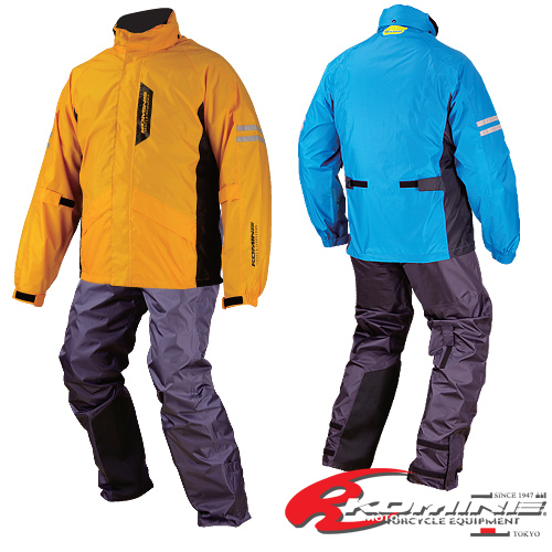 RK-539/L/YELLOW 宅配便 コミネ RK-539 ブレスターレインウェア フィアート KOMINE RK-539 Breathter Rain Wear FIATO