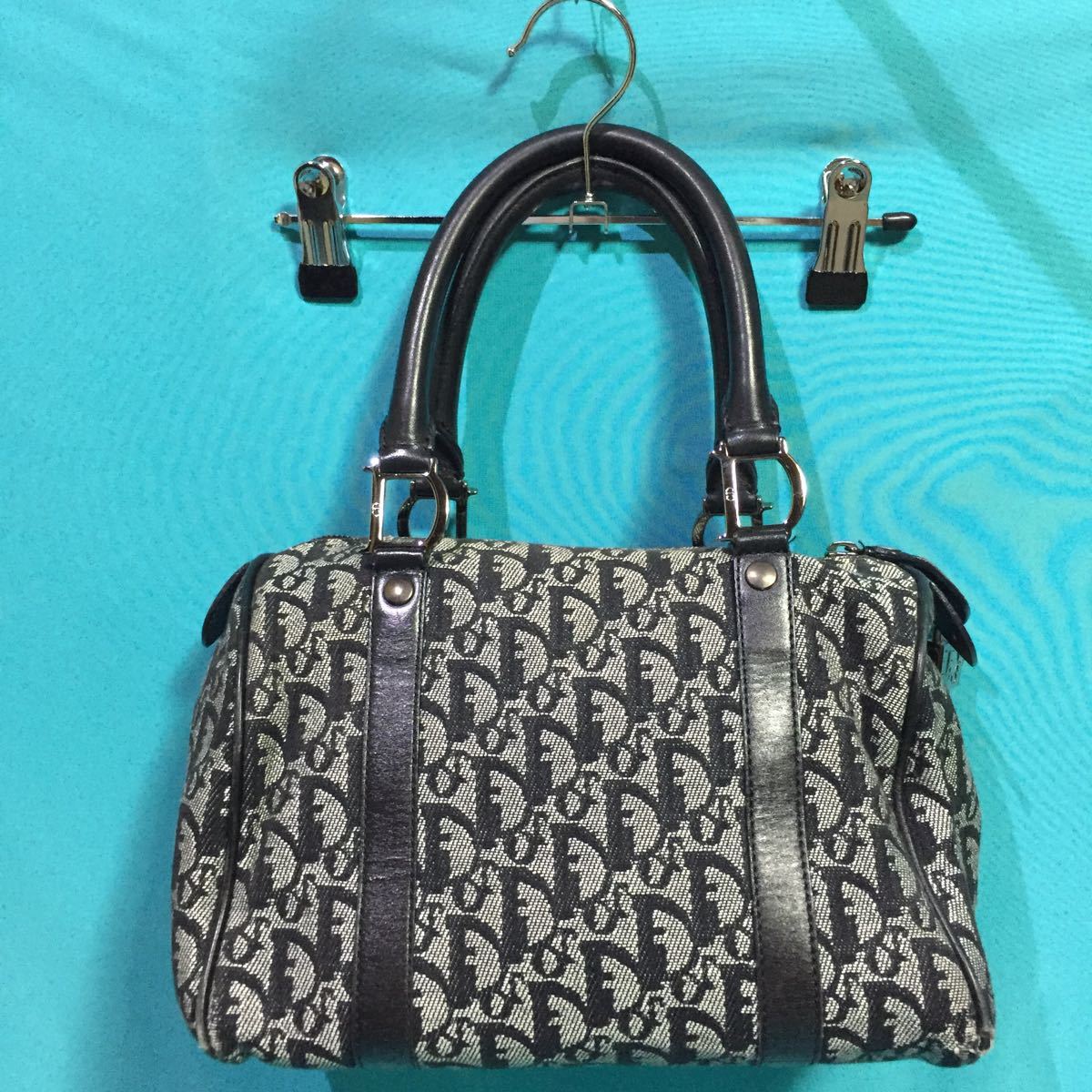 Christian Dior クリスチャンディオール ミニボストンバッグ トロッター ハンドバッグ 
