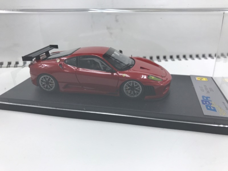 R BBR 1/43 BG293 フェラーリF430GT TEST MONZA 2005 FERRARI F430GT 
