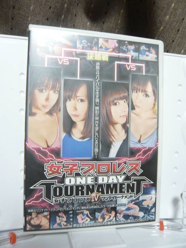 DVD「女子プロレス ワンデイトーナメント 4」葉山由佳/宝部ゆき/後藤リサ/浅倉奈央 2face-m 【タグ：アイドル、プロレス、キャットファイト
