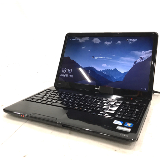 1円 NEC LS150/E ノートPC Win10 Core i5 CPU M480 2.67GHz メモリ 4GB 