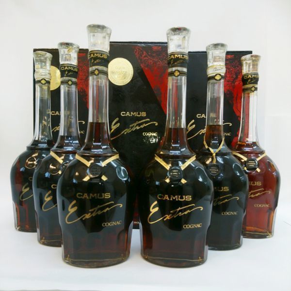 ☆未開栓CAMUS EXTRA⁄カミュ エクストラ ロングネック 700ml×6本セット