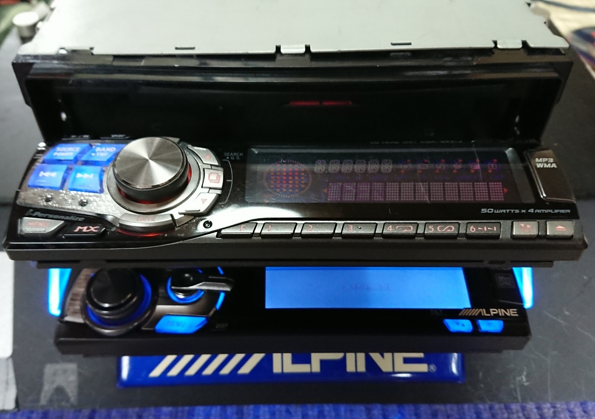 車 ALPINE CDA-9815J MDA-5060MS