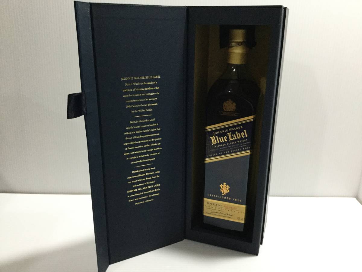 ジョニーウォーカー ブルーラベル 750ml WALKER 40% Walker JOHNNIE 