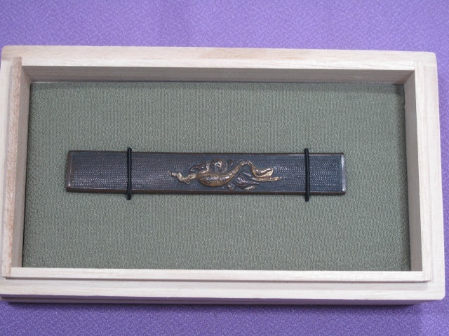 定番人気，品質保証 優品 小柄 赤銅七魚子地 大黒様の図 金色絵(鍔、刀装具)｜売買されたオークション情報、yahooの商品情報をアーカイブ公開 - オークファン 鍔、刀装具