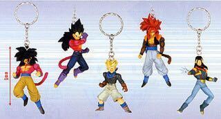 レア 全5種 ドラゴンボールGT ハイクオリティ・キーホルダー 孫悟空