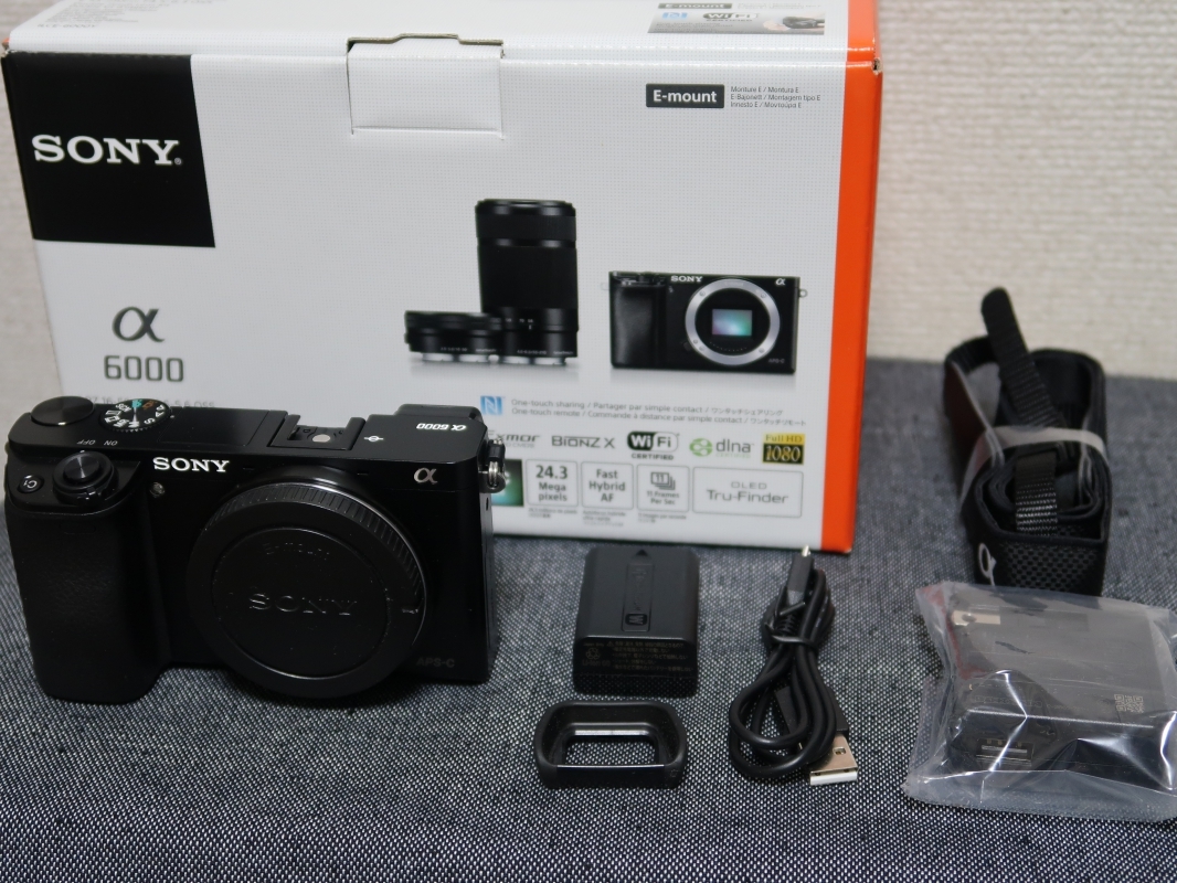 SONY α 6000ミラーレス一眼カメラ □美品□SONY α6000 本体のみ SONY α 6000ミラーレス一眼カメラ □美品□SONY α6000 本体のみ