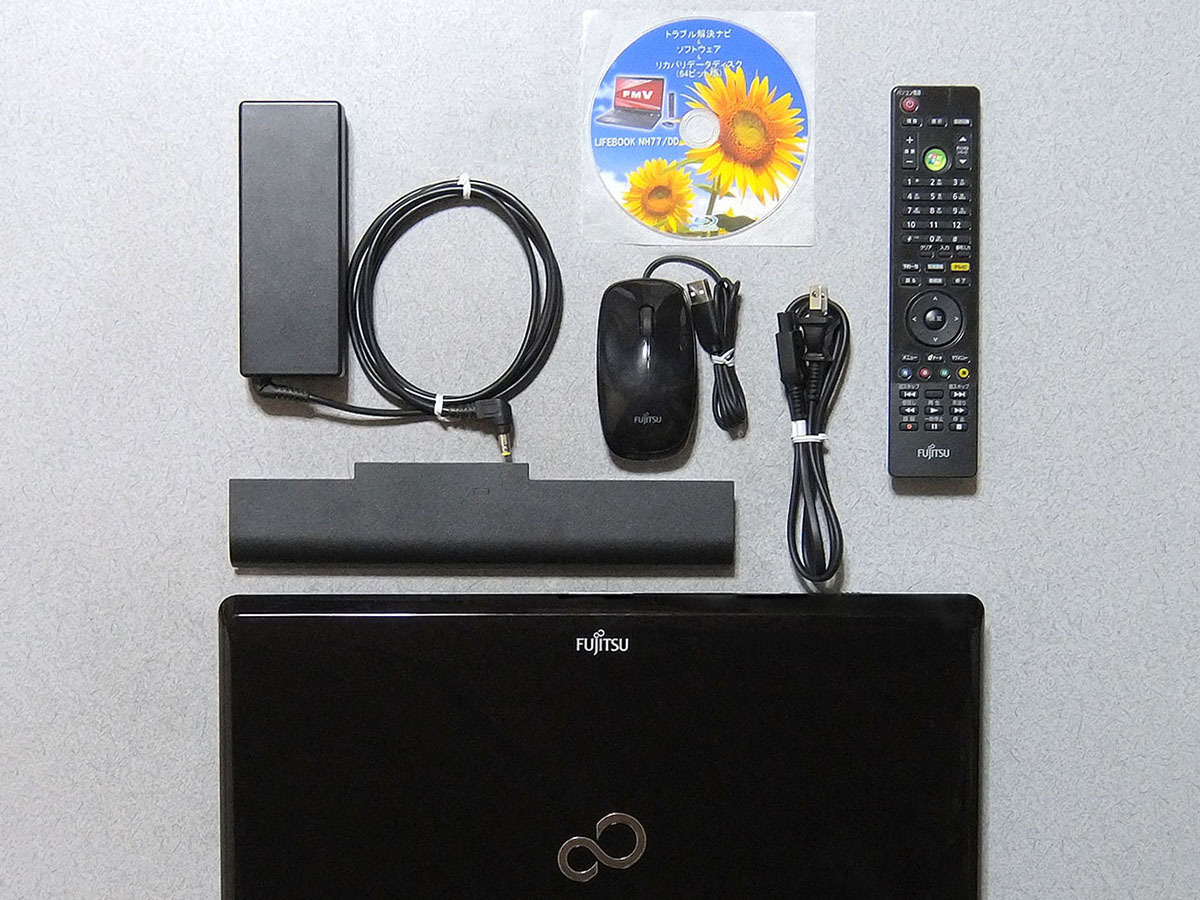 LIFEBOOK NH77/DD (FMVN77DD) Core i7 Max 2.9GHz，ブルーレイ，RAM 