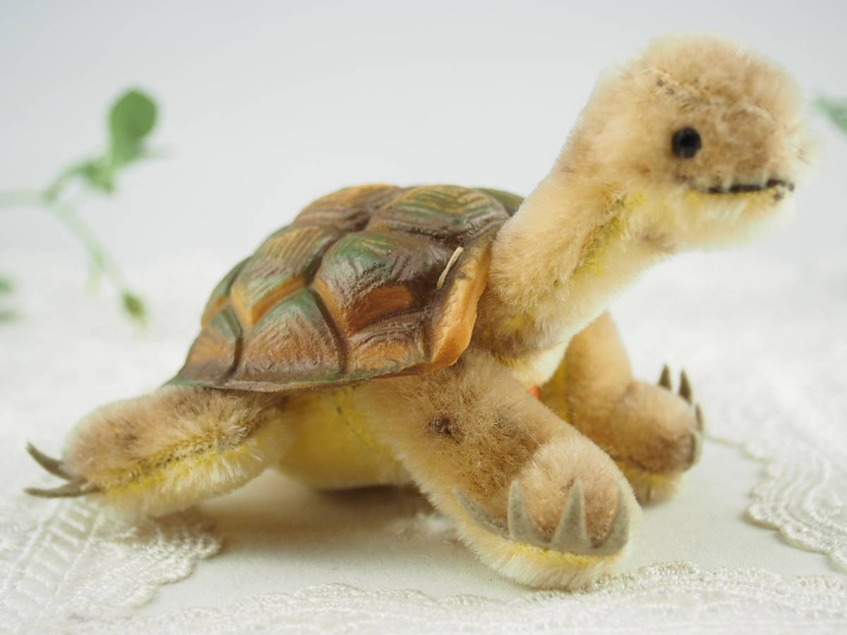 ☆シュタイフ☆Slo Turtle 10cm オールID