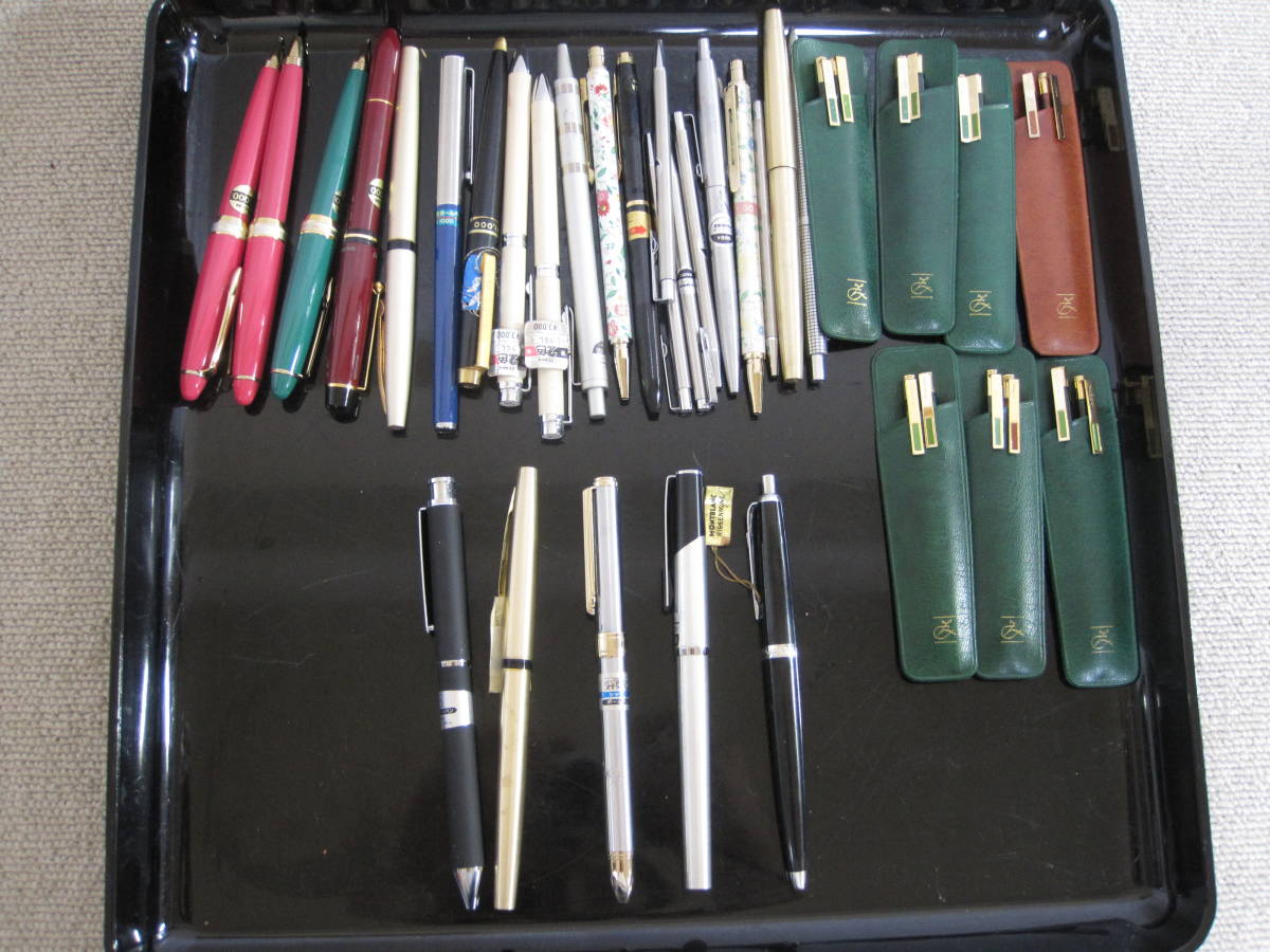 △ボールペン他△ZEBRA シャーボ/MONTBLANC/セーラー/大量まとめて/約