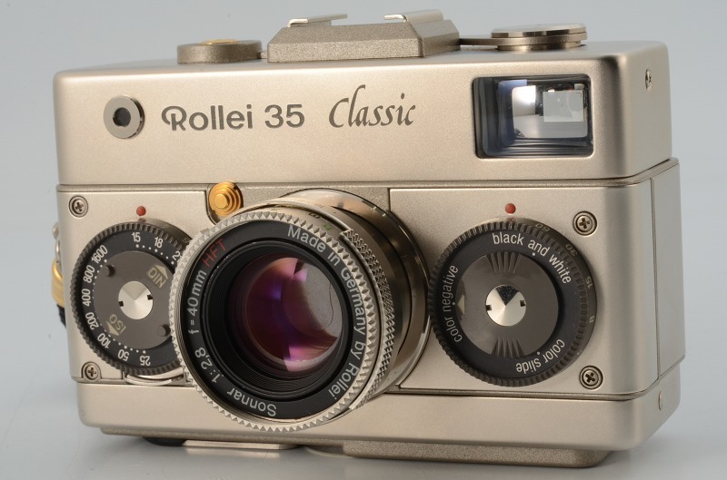 ☆極上美品☆ Rollei 35 classic クラシック プラチナ Sonnar 40mm F2