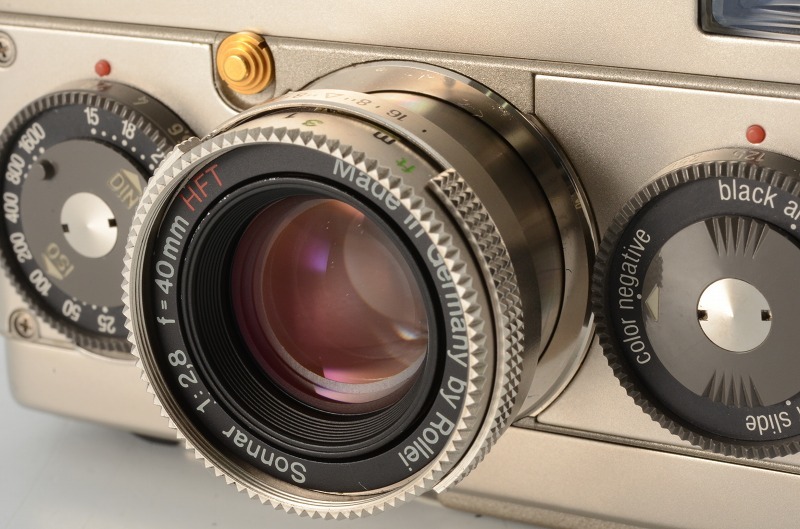 ☆極上美品☆ Rollei 35 classic クラシック プラチナ Sonnar 40mm F2