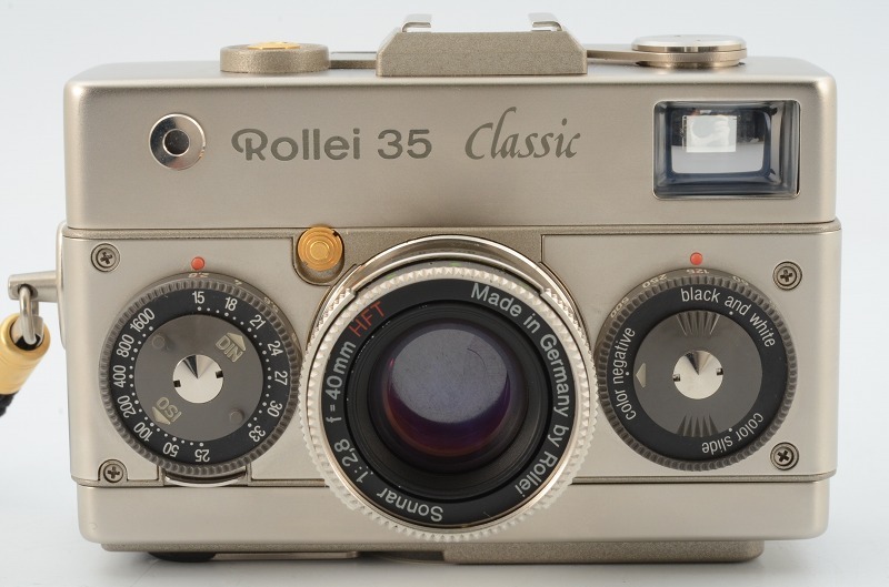 ☆極上美品☆ Rollei 35 classic クラシック プラチナ Sonnar 40mm F2