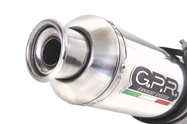 GPR 4RT 触媒付き S/Oマフラー(公道仕様) シルバーウイング600