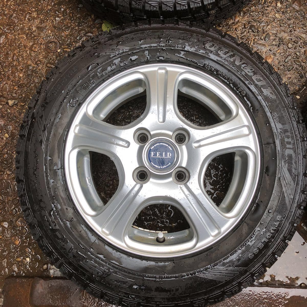 美品☆DUNLOP DSX-2 145 80 13 FEID 13 4J +45 4H 100