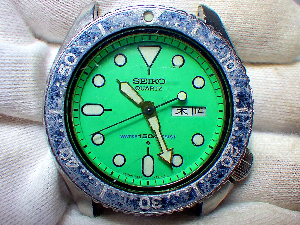 希少 SEIKO セイコー ビンテージ ダイバー ウォッチ 7548-700C