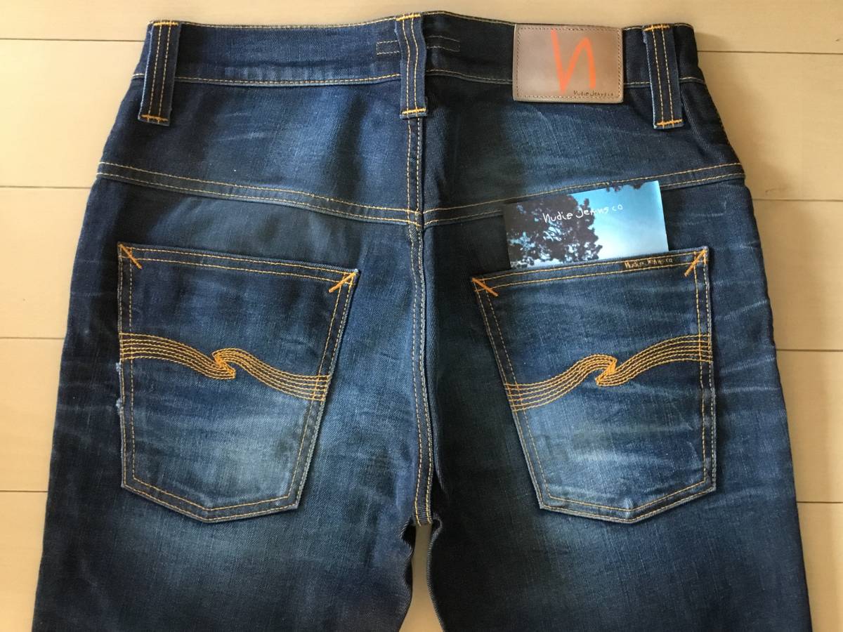 NUDIE JEANS ヌーディージーンズ THIN FINN CLOUDY STEEL BLUE 正規 