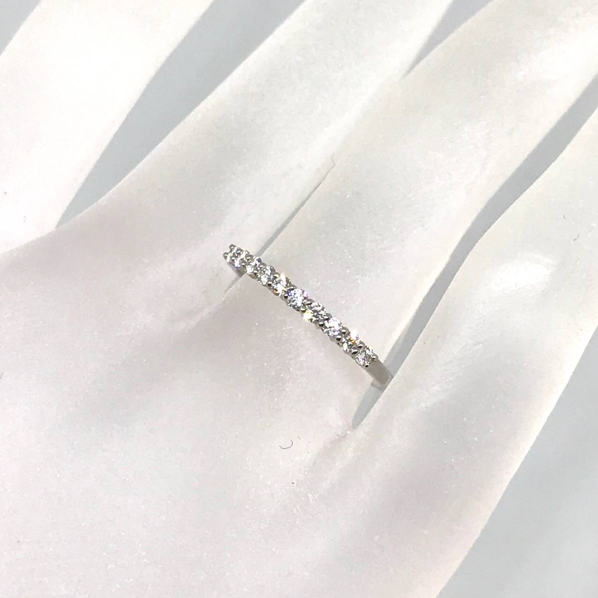 ☆SALE☆【H&C】ハート&キューピッド ダイヤ エタニティ プラチナ製 