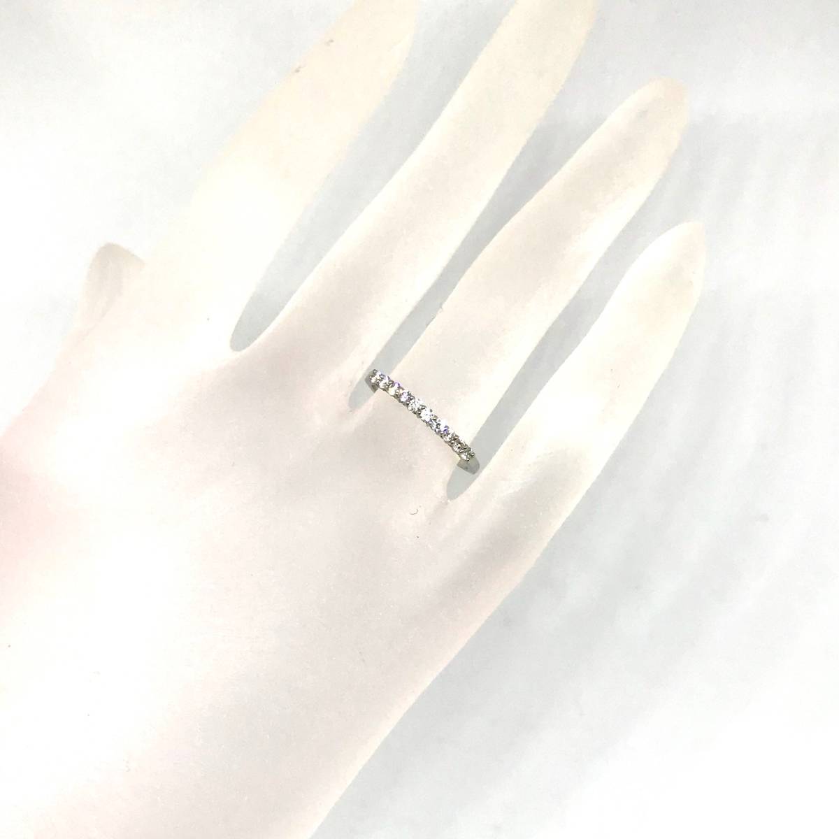 ☆SALE☆【H&C】ハート&キューピッド ダイヤ エタニティ プラチナ製 