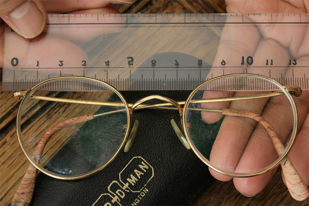 SAVILE ROW 14KT GOLD サヴィルロウ オールド メガネ 眼鏡 John Lennon 