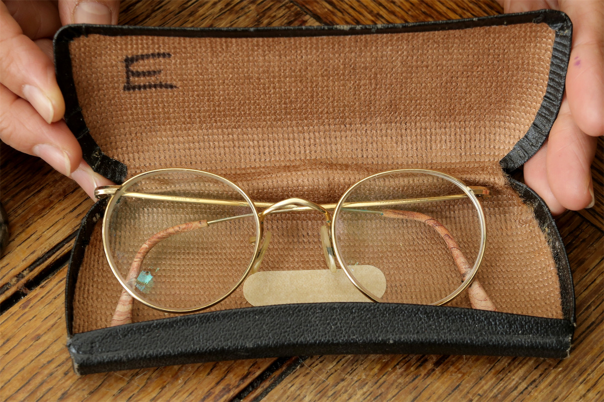 SAVILE ROW 14KT GOLD サヴィルロウ オールド メガネ 眼鏡 John Lennon 