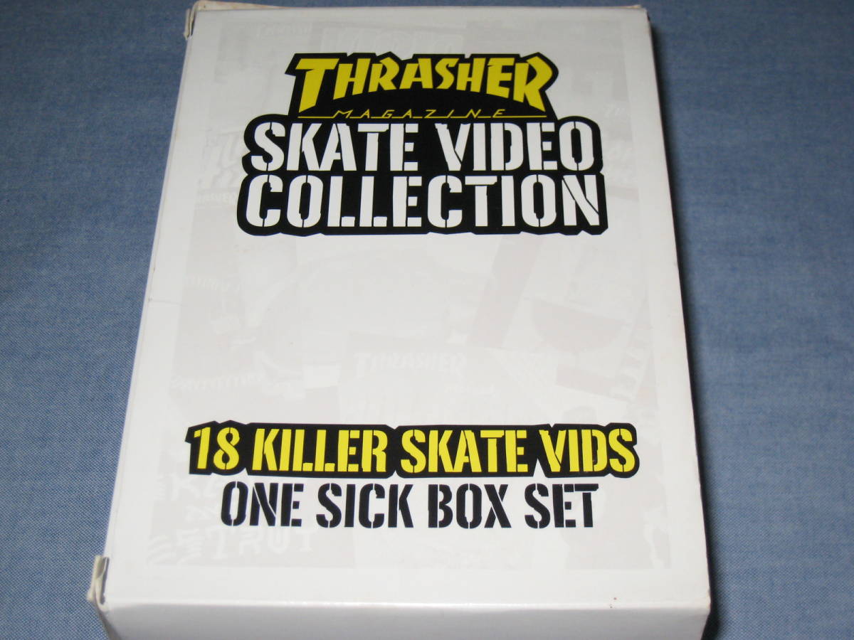 Thrasher Skate Video Collection DVD 6枚組 Thrasher Skate Video
