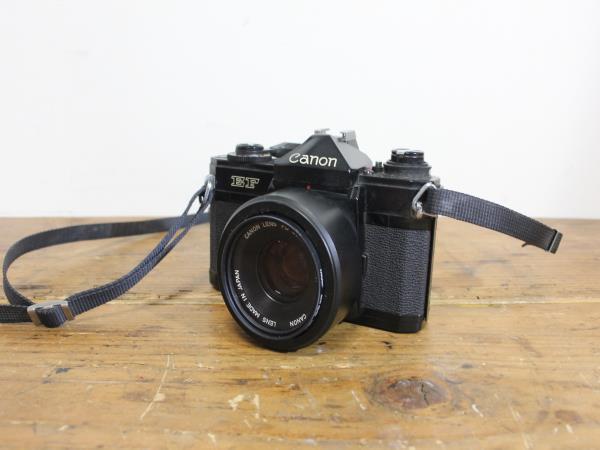 FB08116 Canon キャノン フィルムカメラ EF レンズ FD 50mm 1:1.8 現状
