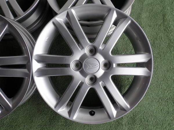 ダイハツ 15インチ 4.5J ダイハツ純正 アルミ 100-4H 165⁄50R15 4本