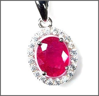 【豪華】【3.0ct】 天然 ルビー ダイヤモンド ネックレス 7月 誕生石 デザイン 新品 (プラチナ k135-1