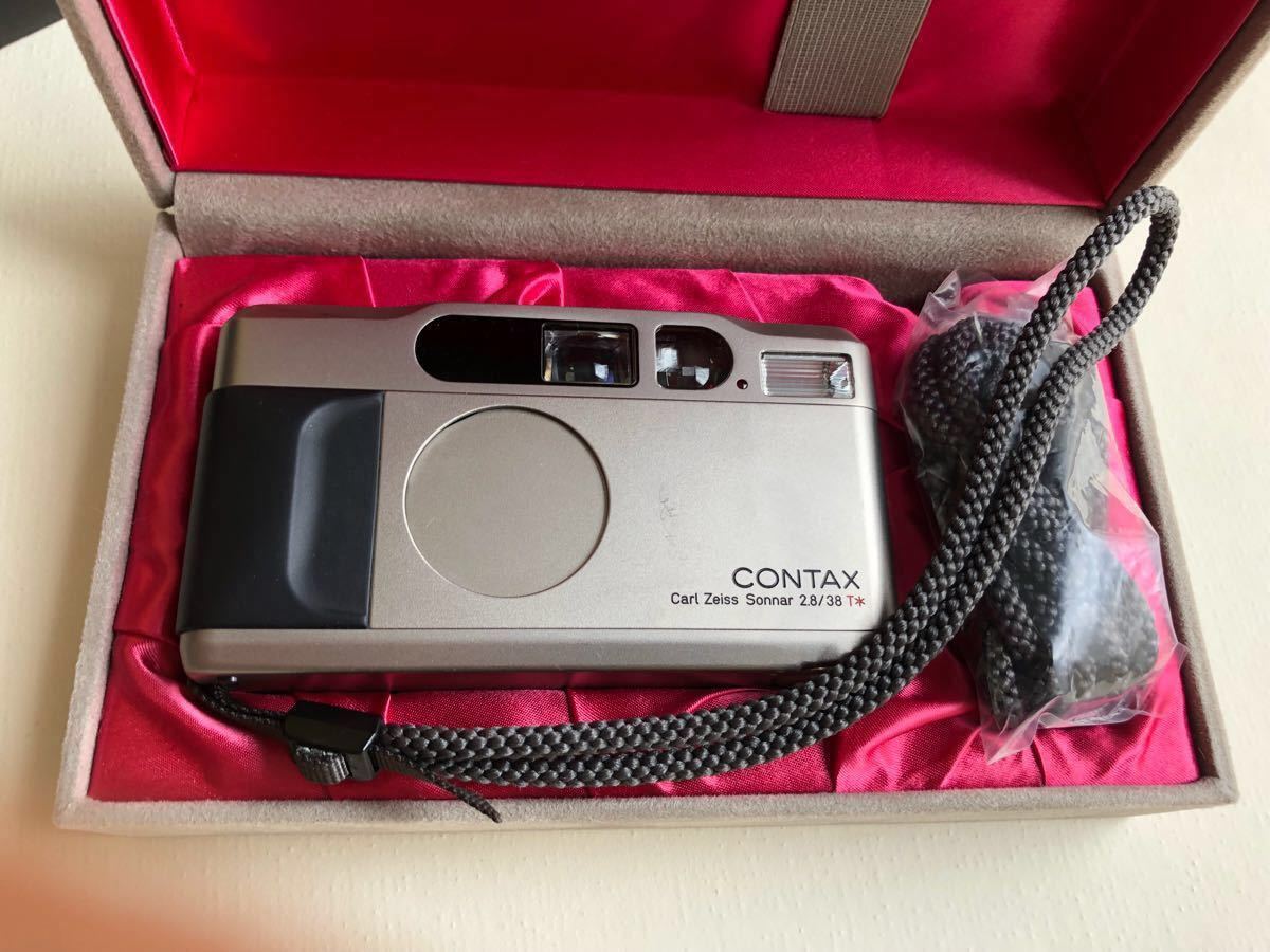 T2 CONTAX Zeiss Carl コンタックス コンパクトフィルムカメラ Sonnar 