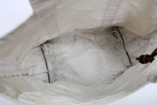 80'sLLビーンLLBean内ポケット付きトートバッグ(S位)ベージュ系オープントップ80年代初頭旧タグ_4