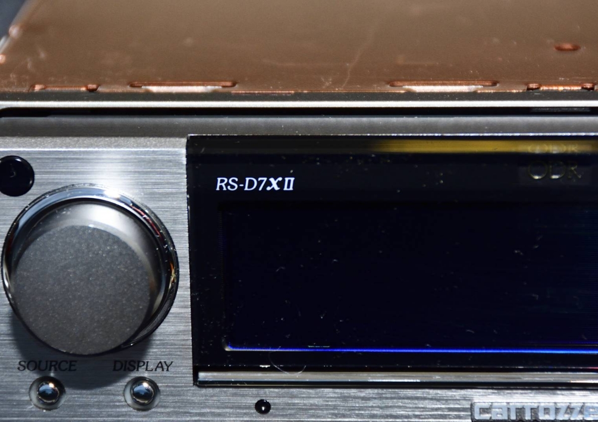 カロッツェリア TS-D7XIII フロントパネル 美品 カロッツェリアX carrozzeria X RS-D7xⅡ＋RS-P70x＋CD-IP600＋CD